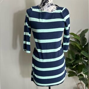 J.crew womens long sleeve striped midi dress XS